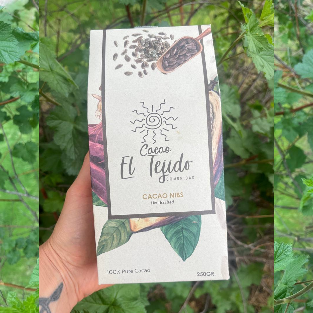 Earth Mother Medicinals Organic Cacao Nibs Ceremonial Grade Colombian Cacao