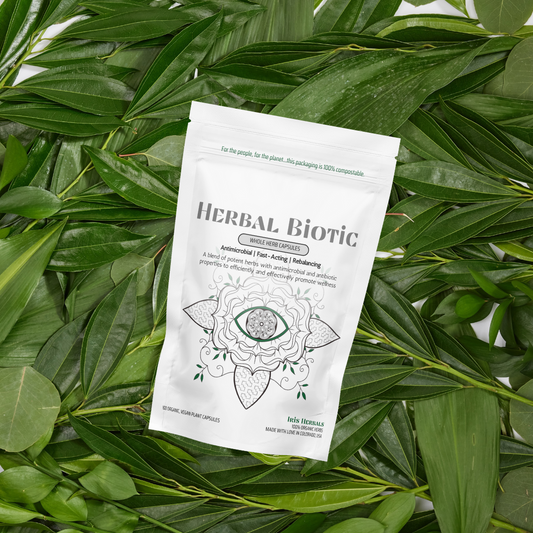 Earth Mother Medicinals Therapeutic Herbal Teas and Therapeutic Herbal Formulas, Herbal Biotic, Antimicrobial Herbal Formula, Natural Antibiotic, Herbal antibiotic, UTIs, infections, illness