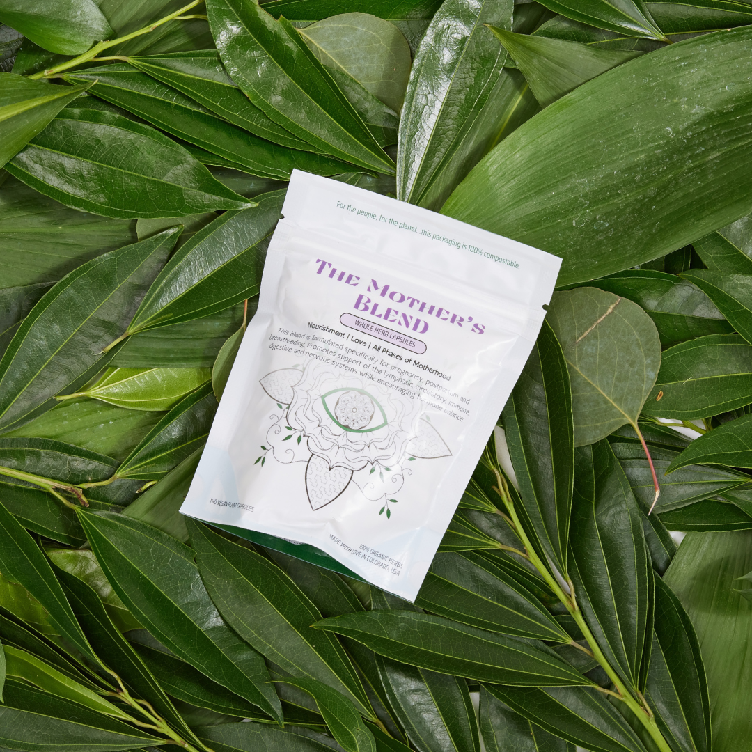 Earth Mother Medicinals Therapeutic Herbal Teas and Therapeutic Herbal Formulas, The Mother's Blend, Pregnancy Safe, Breastfeeding Safe, herbs for pregnancy, herbs for breastfeeding, herbs for post-partum, pre-natal multivitamin, herbal multivitamin