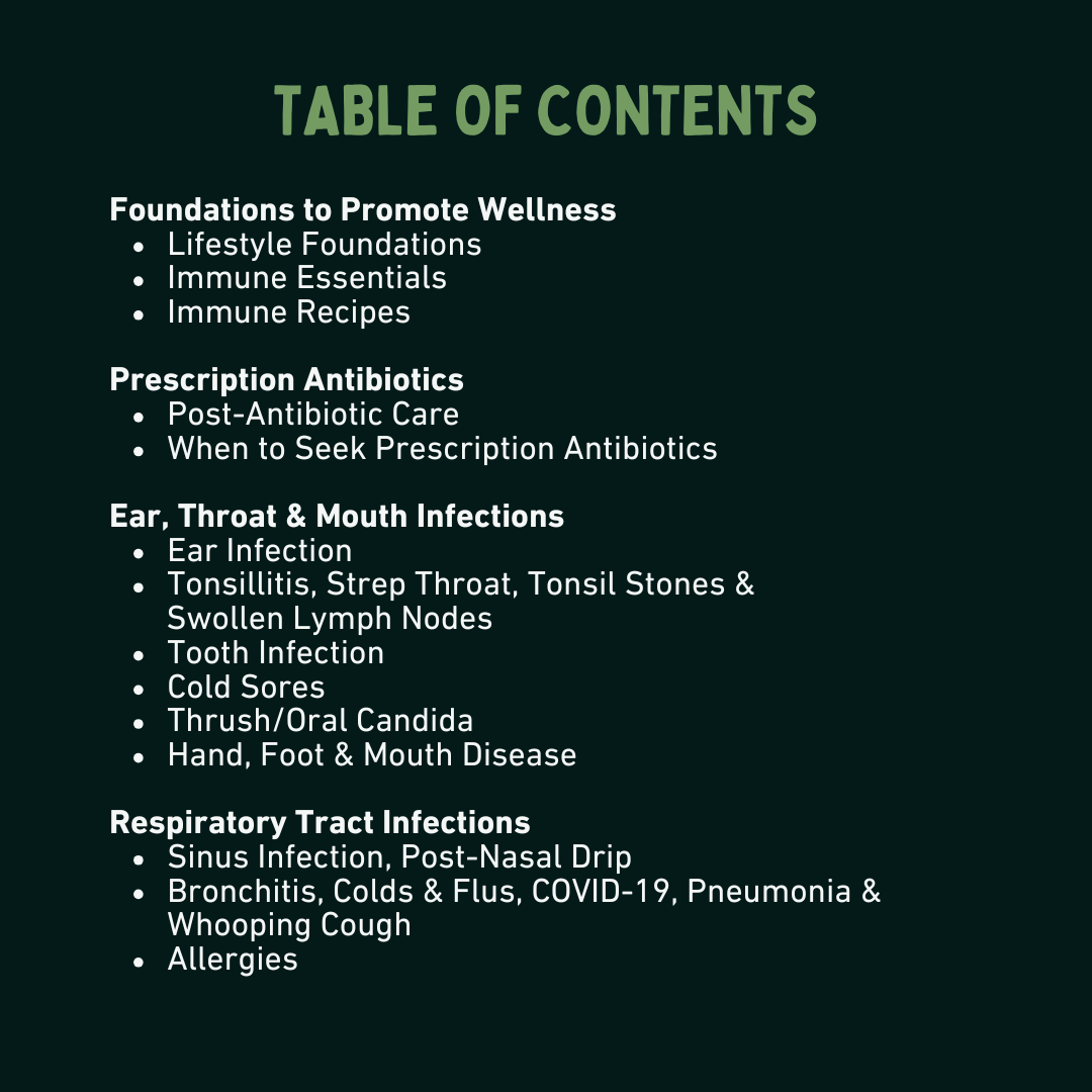 Herbal First Aid for Combating Infections by Detox Tori Tori Vargas and Hayley Porter Earth Mother Medicinals Protocol Book
